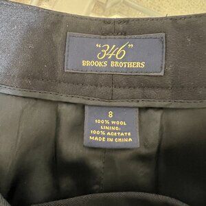 Brooks Brothers 346 Lined Wool Pants Size 8